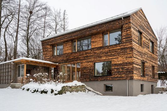 saniertes 70 jahre altes Wohnhaus mit niedrigem Energieverbrauch