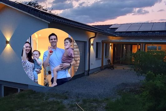 saniertes Einfamilienhaus mit zwei Wohneinheiten