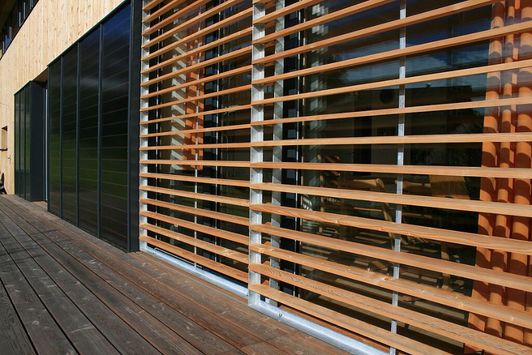 Hitzeschutz am Fenster